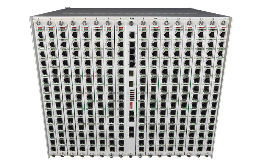 91视频免费看科技-960路電話91视频电影（8U 19英寸，SFP 1+1光備份）